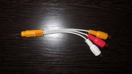 Кабель 3RCA- mini Jack 3.5
