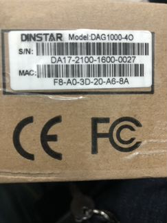 Шлюз dinstar DAG 1000-4O