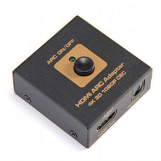 Адаптер hdmi ARC снимает звук с hdmi