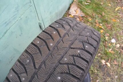 Зимняя резина на штамп дисках 195 65 15