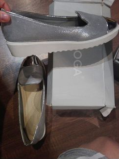 Нарядные слипоны туфли