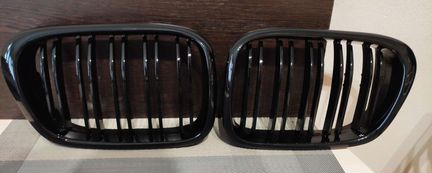 Решетка радиатора e39 f mtex м тех ноздри