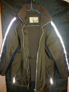 Куртка осенняя на флисе 152