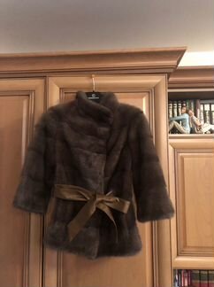 Норковая шуба/полушубок 40-41