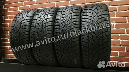 Зимние шины R17 Dunlop 205/50/17 4шт