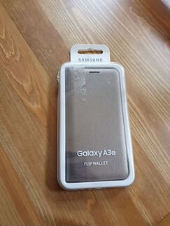 Чехол книжка samsung A3 оригинал