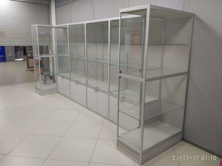 Стеклянные витрины из алюминиевого профиля