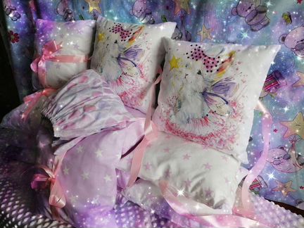 Бортики в кроватку