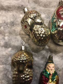 Елочные игрушки СССР