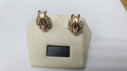 Серьги золото 585 пробы арт.510/2