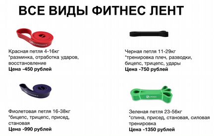 Резиновые петли U-Powex