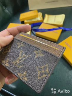 Визитница LV кожа