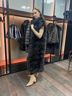 Жилет из куницы 42-48