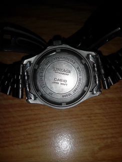 Casio lineage titanium lis-101