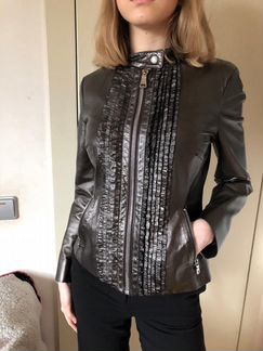 Куртка Prada кожаная