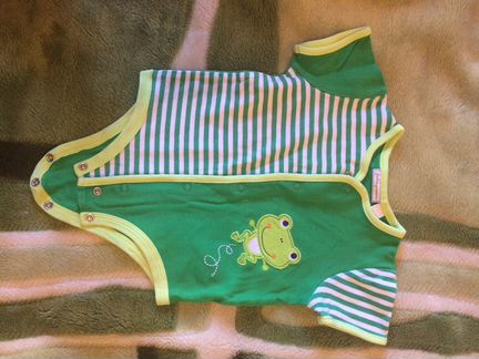 Боди 2шт. 300р. р.62