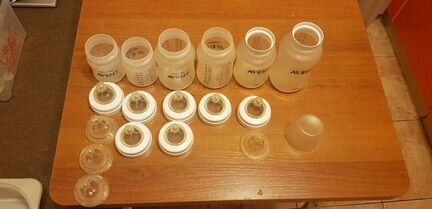 Бутылочки avent б/у