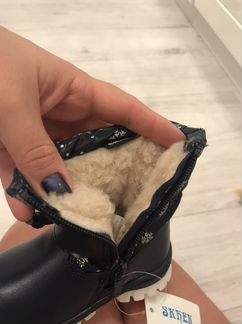 Сапожки зимние для девочки