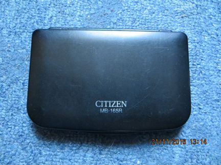 Citizen MB-165R электронная записная книжка