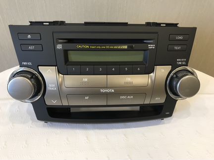 Штатная магнитола Toyota Highlander
