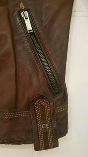 Мужская куртка Iceberg из натуральной кожи