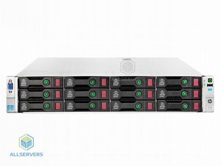 HP DL380p Gen8 12*LFF (2xE5-2680v2, 64GB, P420)
