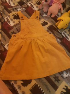 Сарафан вильветовый Mothercare 110 см 4-5 лет