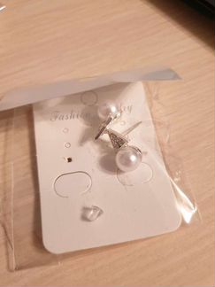 Серьги новые