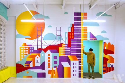 Граффити оформление и художественная роспись стен