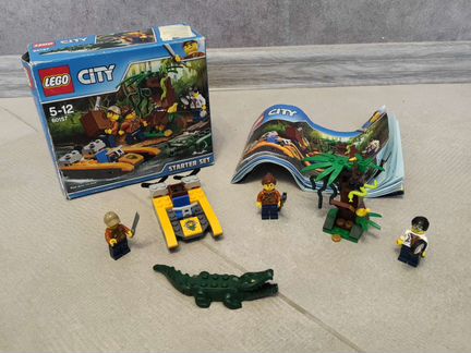 Lego City 60157 с крокодилом