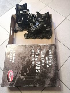 Роликовые коньки раздвижные для взрослых, унисекс