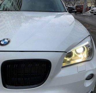 Зеркала и ноздри чёрные BMW X1 e84 рестайлинг