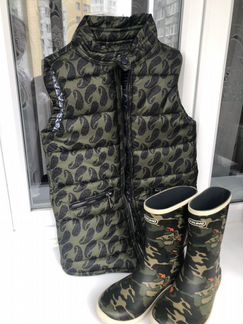 Жилет тёплый для мальчика 146 размер