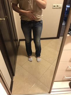 Джинсы diesel прямого кроя
