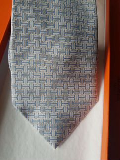 Галстук Hermes новый оригинал