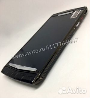 NEW Vertu Signature Touch Clous de Paris Black