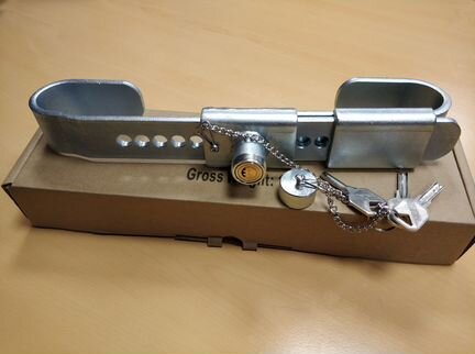 Замок блокиратор дверей контейнеров, фургонов