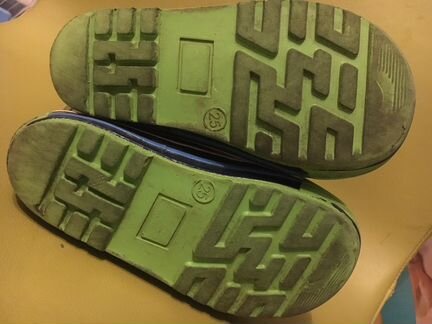 25 утеплённые резиновые сапоги