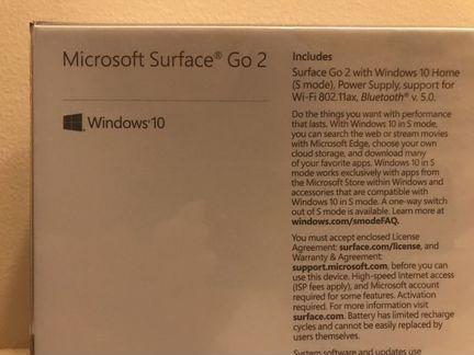 Новый Microsoft Surface GO 2 8GB 128GB