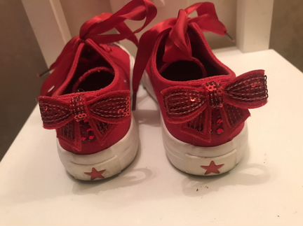 Кеды со стразами 28 размер