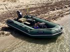 Лодка пхв Bark 330 с мотором Evinrude 3,3 объявление продам