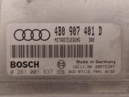 Блок управления (эбу) Audi A6 (C5) 1997-2004
