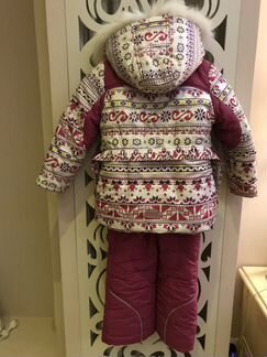 Детский комплект зимний kiko куртка и брюки, р.110