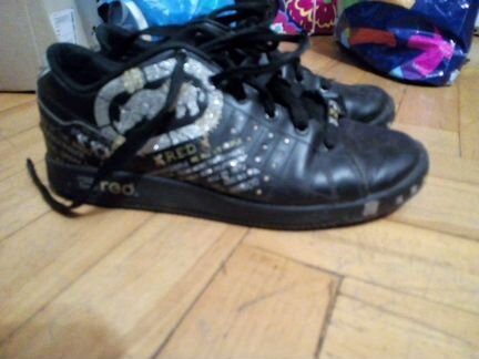 Кеды кроссовки натуральная кожа с носорогом Ecko u