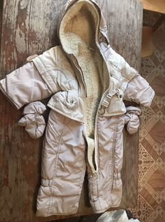 Очень теплый, зимний комбинезон рост 92
