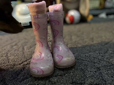 Резиновые сапоги детские
