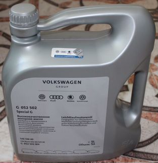 Масло моторное Wolkswagen Special G 5w-40