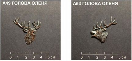 Значок Олень Брошь охотнику Брошь Олень