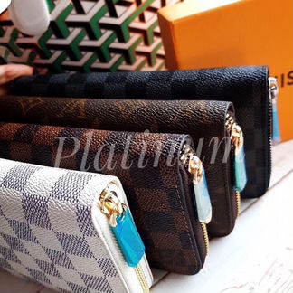 Кошелек louis vuitton клатч луи виттон кожа