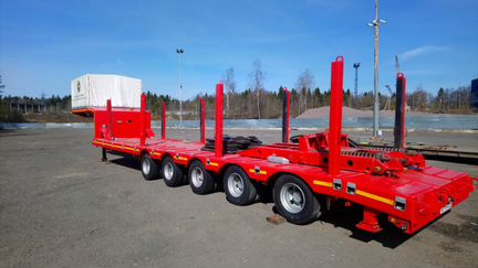 Новый низкорамный трал hartung 945000 62 тонны